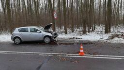 Tak się może skończyć gwałtowne hamowanie