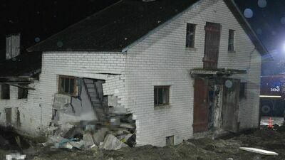 Podczas prac budowlanych ściana pękła i przygniotła mężczyznę. Nie przeżył