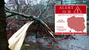 Lubelskie. Alert Rządowego Centrum Bezpieczeństwa. "Zostań w domu"