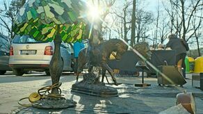 Sobotni Targ Staroci w Świdniku. Mróz odstraszył kupujących?