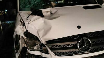 Śmiertelny wypadek. Auto dostawcze potrąciło prawidłowo idącego pieszego