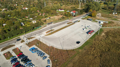 Wizualizacja nowego parkingu