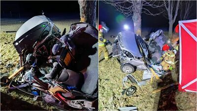 Potworny wypadek na drodze wojewódzkiej. Młody kierowca zginął na miejscu
