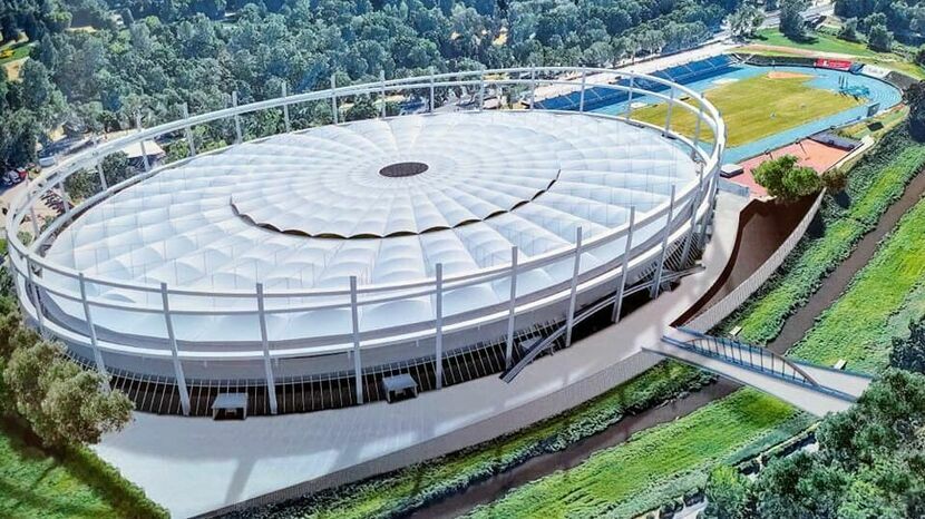 Podstawą nowego projektu ma być zamówiona w 2019 koncepcja (na zdjęciu) zakładająca przebudowę starego stadionu. Ma być ona dostosowana do nowej lokalizacji przy ul. Krochmalnej