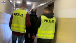 Jeden z zatrzymanych mężczyzn.