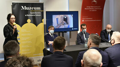 Ubiegłotygodniowa konferencja prasowa w Muzeum Nadwiślańskim