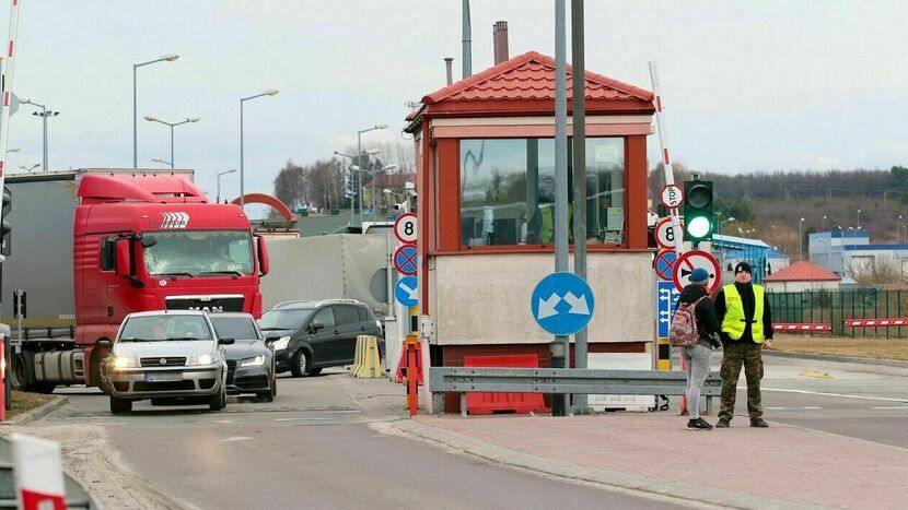 Przejście graniczne w Hrebennem (25 lutego)