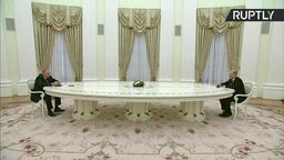 Prezydent Rosji i kanclerz Niemiec spotkali się w Moskwie. Sytuacja na Ukrainie głównym tematem rozmów