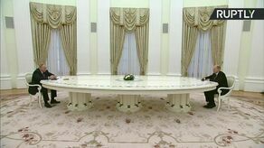 Prezydent Rosji i kanclerz Niemiec spotkali się w Moskwie. Sytuacja na Ukrainie głównym tematem rozmów