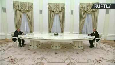 Prezydent Rosji i kanclerz Niemiec spotkali się w Moskwie. Sytuacja na Ukrainie głównym tematem rozmów