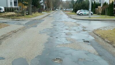 Remont ul. Wiejskiej na odcinku od Koryznowej do Malczewskiego powinien zakończyć się w maju