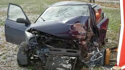 Wypadek w miejscowości Hołowno