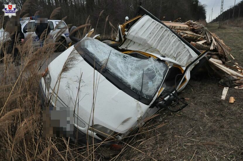 Wypadek miał miejsce na drodze technicznej prowadzącej od miejscowości Sitno do Międzyrzecza Podlaskiego.
