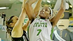 To był zacięty bój. Pszczółka Polski Cukier remisuje z Lyon ASVEL Feminin w EuroCup [zdjęcia]