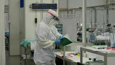 Szpital tymczasowy w Targach Lublin