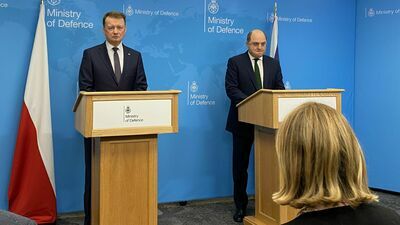 Mariusz Błaszczak i Ben Wallace