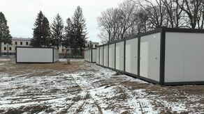 Do Włodawy dotarły już pierwsze kontenery, z których zbudowane zostanie wojskowe miasteczko