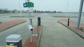 Powstający parking przy PZL-Świdnik