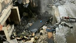 Spaleniu uległo jedno pomieszczenie wraz z wyposażeniem. 