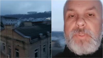 Dziennikarz z Lublina o eksplozjach w Kijowie: "Myślałem, że wciąż śpię"