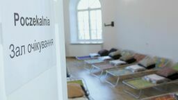 Wczoraj do godz. 17 przez punkty recepcyjne w Lubelskiem przeszło 29 Ukraińców. Najwięcej - 18 osób w Lubyczy Królewskiej. – Nikt nie potrzebował pomocy medycznej, ani nie prosił o skierowanie do miejsca zakwaterowania – informuje Agnieszka Strzępka, rzeczniczka wojewody lubelskiego. Na zdjęciu punkt w Dorohusku