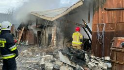 Dostali sygnał o pożarze, prawdopodobnie wybuchła butla z gazem. Nie żyje kobieta