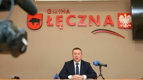 Burmistrz Łęcznej Leszek Włodarski

