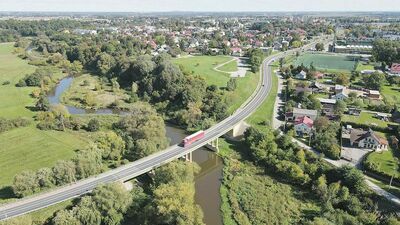 Nowy most na Wieprzu w Łęcznej stanie po lewej stronie obecnej przeprawy
