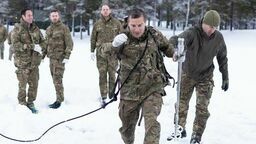 Zielone berety ostatnio brały udział w szkoleniu na północy Norwegii, gdzie ćwiczyli w ekstremalnych warunkach zimowych