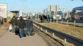 Tak było wczoraj na przejściu granicznym w Dorohusku. 