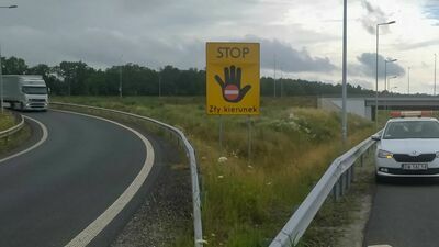 Lubelskie. Takich znaków przy drogach jeszcze nie było