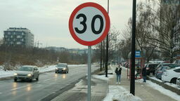 Na kolejnych ulicach wprowadzono ograniczenia prędkości tłumaczone złym stanem nawierzchni