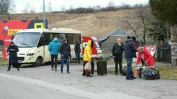 Przejście graniczne w Hrebennem (25 lutego)