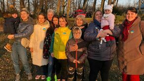 Dla grupy Ukrainek mieszkających w Wisłowcu impreza w Dworze Udrycze była miłą odskocznią od codzienności.