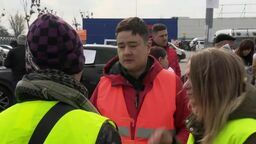 Gregiriy pochodzi z Rosji i pomaga uchodźcom z Ukrainy