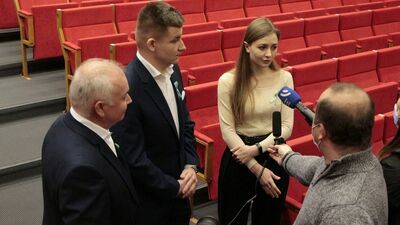 Studentka Kasia pochodzi z Ukrainy. Jest wdzięczna za otrzymane wsparcie. Sama pomaga rodakom tu na miejscu, w Białej Podlaskiej