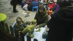 Uchodźcy na dworcu PKS w Lublinie