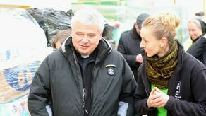 Specjalny wysłannik papieża w Lublinie. Kardynał Konrad Krajewski modlił się o pokój