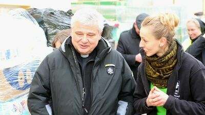 Specjalny wysłannik papieża w Lublinie. Kardynał Konrad Krajewski modlił się o pokój