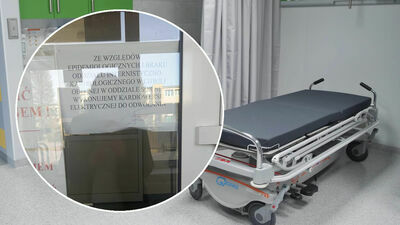 Dziwna kartka na wejściu do SOR. Medycy kpią: "czy tu reanimuje się tylko blondynki"?