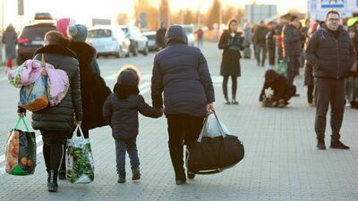 Obrazek z Dołhobyczowa. "Mąż został w Ukrainie. Walczy! Pięknie nas tu przyjęliście"