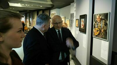 Wernisaż wystawy Łempickiej na Zamku