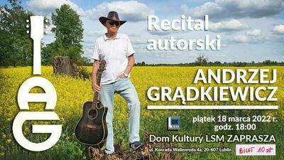 Recital Andrzeja Grądkiewicza w DK LSM
