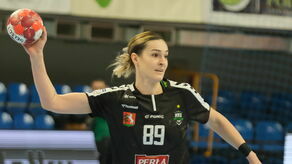 Kinga Achruk była najskuteczniejszą zawodniczką MKS FunFloor Perła Lublin podczas reprezentacyjnych gier w Norwegii

