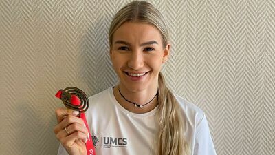 Adrianna Sułek w wielkim stylu została halową mistrzynią Polski w pięcioboju
