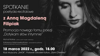 Recital Anny Magdaleny Filipiak w Domu Chemika