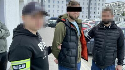 Lublin. Motocyklista na kawasaki potrącił policjanta i uciekł