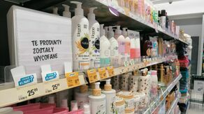 Lublin - półki z wycofanymi produktami