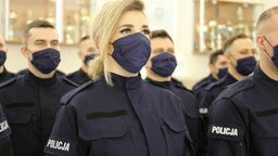 57 nowych lubelskich policjantów złożyło ślubowanie