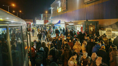 Przejście graniczne w Korczowej (7 marca)